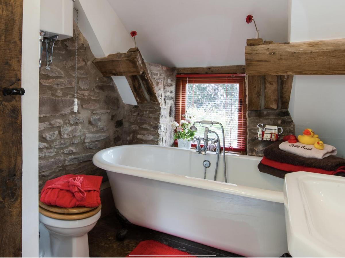 Ty Fferm Hen, Ancient Farmhouse, Coity Bach Talybont-on-Usk Экстерьер фото
